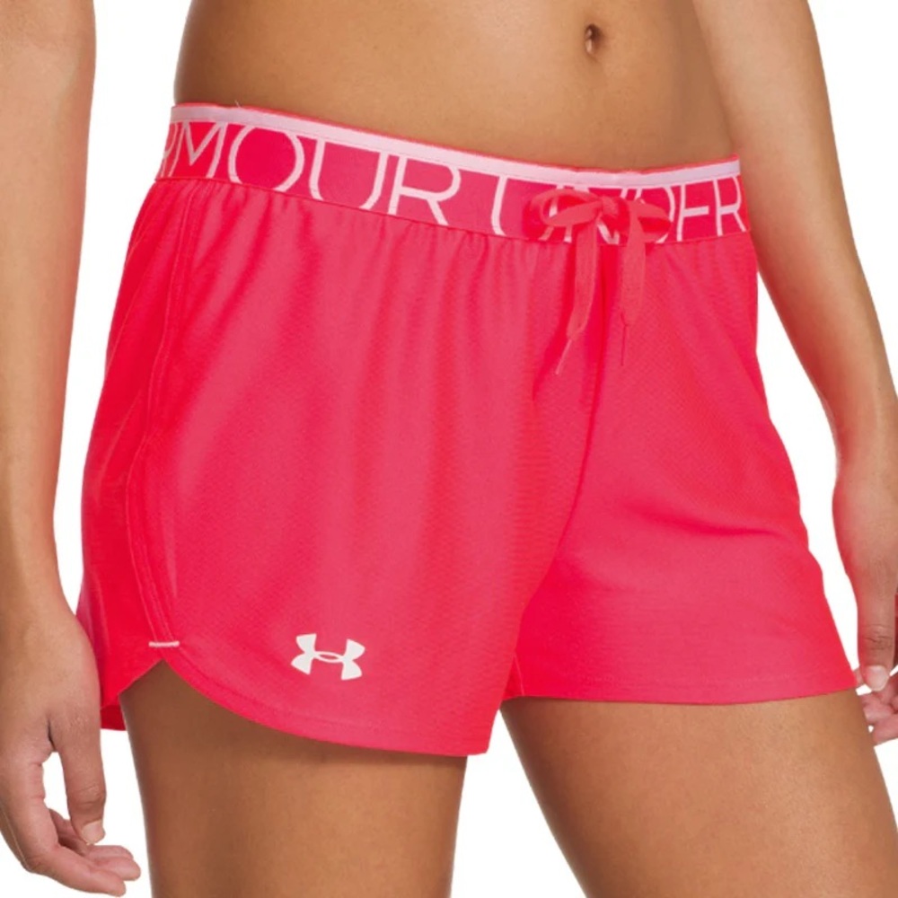 UA Play Up Jacquard Shorts